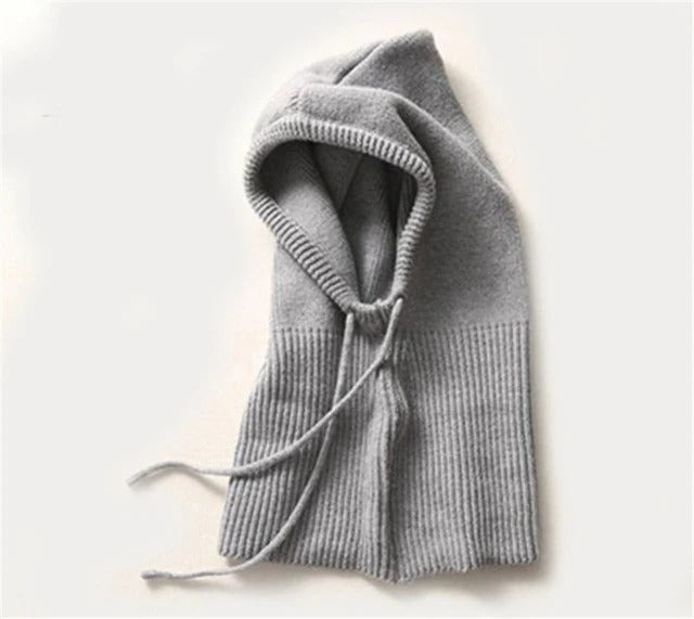 Cozy ribbed knit beanie with adjustable folded brim, unisex winter hat for cold weather