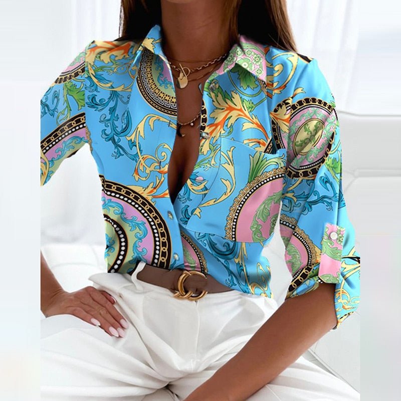 Women's white classic collared blouse with structured tailored collar, polished professional fit