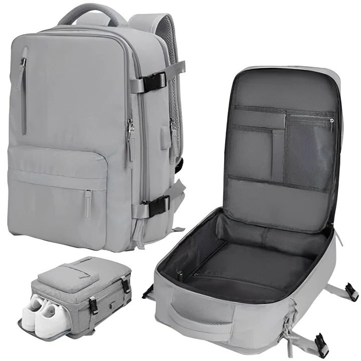 Women's travel backpack smart organizer durable construction active travelers commuters versatile