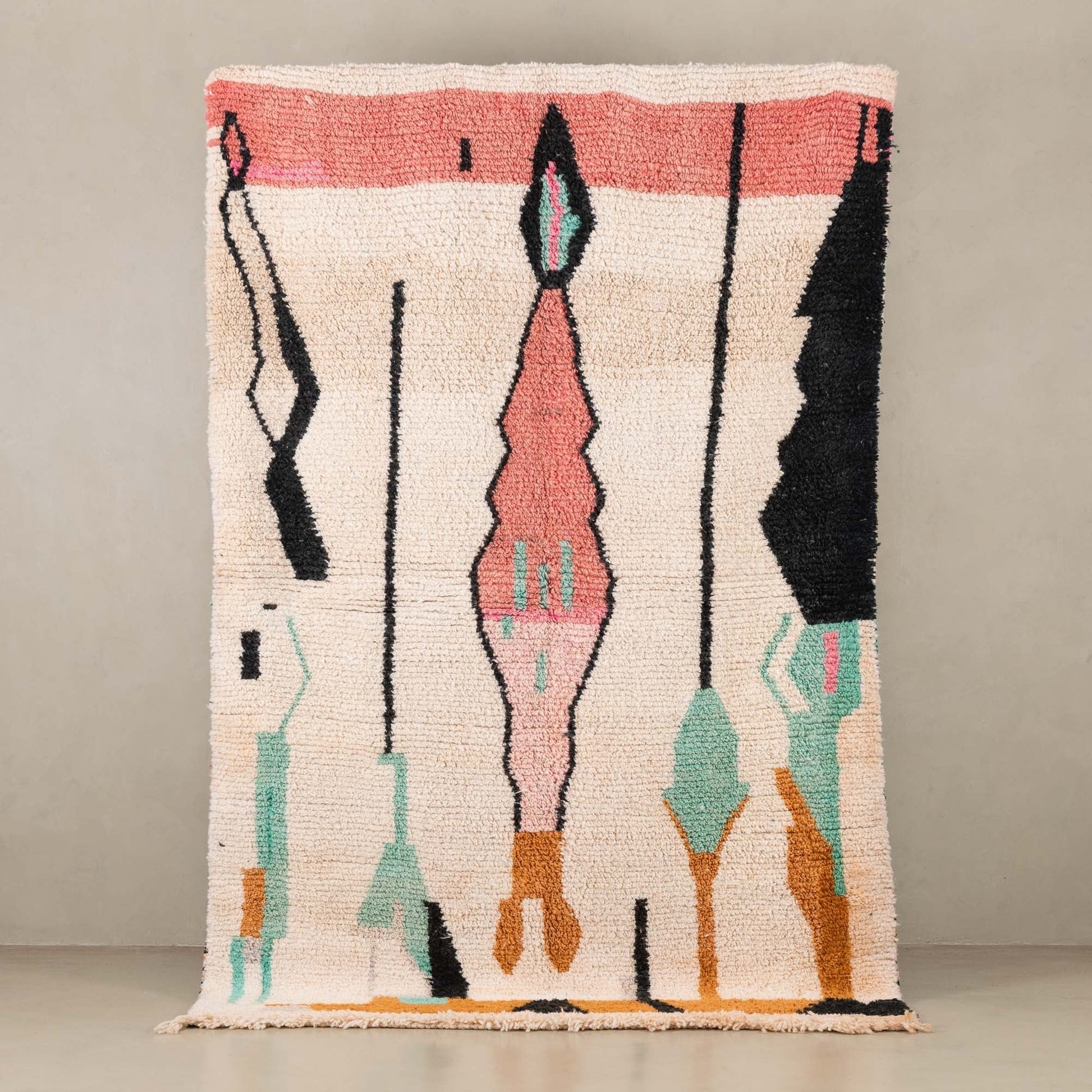 zahira - vintage boujad rug - Urbann-Vibe